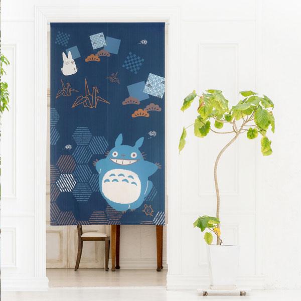 となりのトトロ のれん ジブリ おしゃれ 暖簾 間仕切り トトロ カーテン 福招き 鶴亀 勝手口 省エネ 断熱保温 送料無料 突っ張り棒 つっぱり棒 花粉 模様替え |  | 02