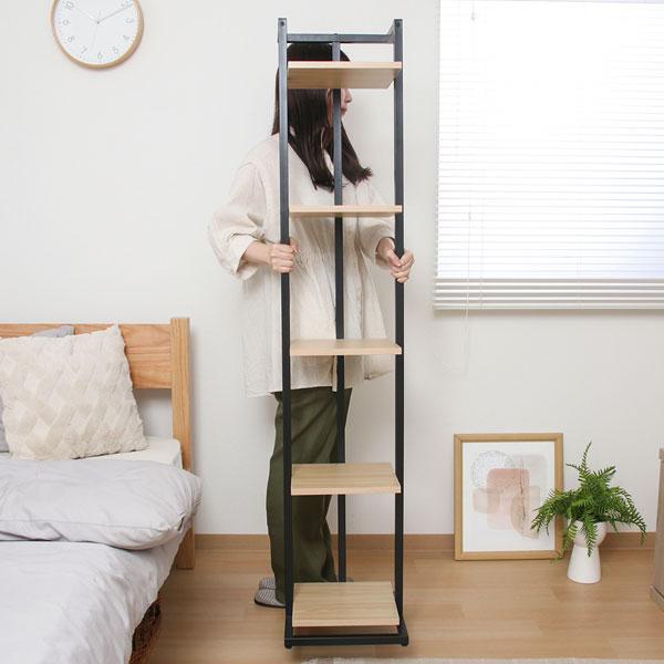 ディスプレイラック 棚 シェルフ キャビネット 本棚 おしゃれ 北欧 プランタースタンド スリム ディスプレイスタンド 5段 オープンラック 収納棚 リビング |  | 01