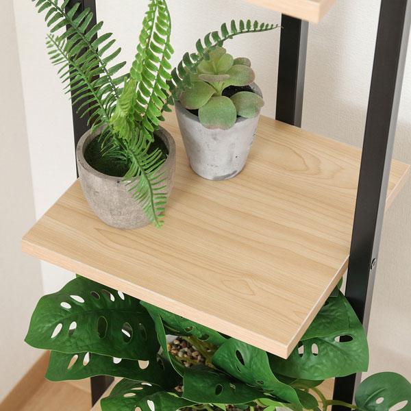 ディスプレイラック 棚 シェルフ キャビネット 本棚 おしゃれ 北欧 プランタースタンド スリム ディスプレイスタンド 5段 オープンラック 収納棚 リビング |  | 02