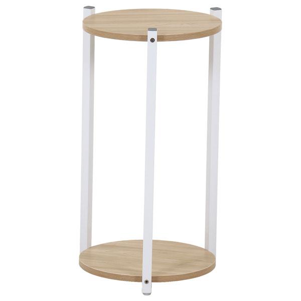 ディスプレイラック 棚 シェルフ キャビネット おしゃれ 北欧 プランタースタンド スリム 2段 収納 オープンラック リビング プランター 韓国インテリア |  | 02