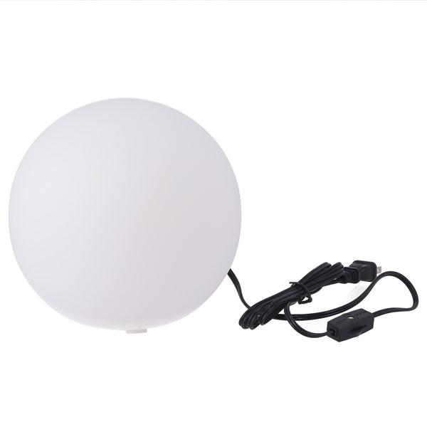 間接照明 LED電球 専用 ボールランプ 照明 20cm 丸型照明 フロア