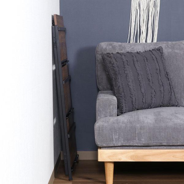 折りたたみシェルフ シェルフラック 3段 北欧 収納ラック 収納棚 おしゃれ オープンラック ラック リビング フリーラック |  | 03