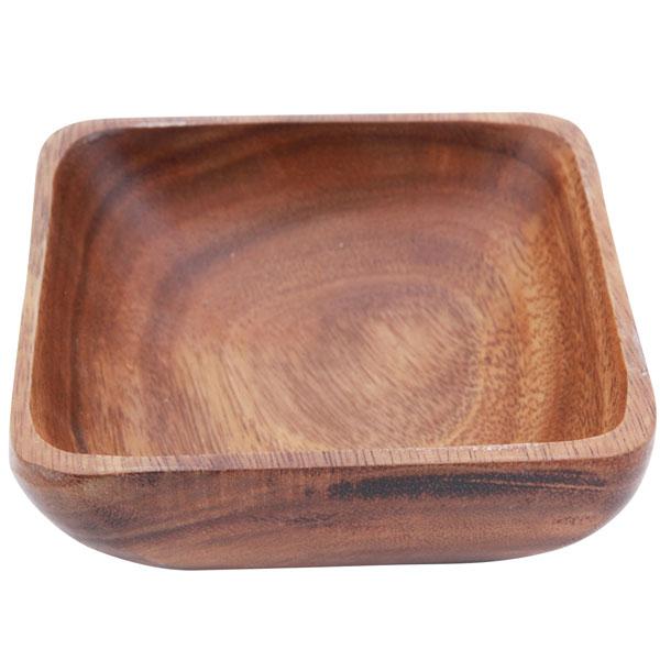 アカシア スクエアボウル Ｍタイプ 食器 木製 皿 北欧 ボウル ウッド 木製食器 おしゃれ かわいい カフェ ナチュラル 木製 スクエア ボール お菓子皿 |  | 01