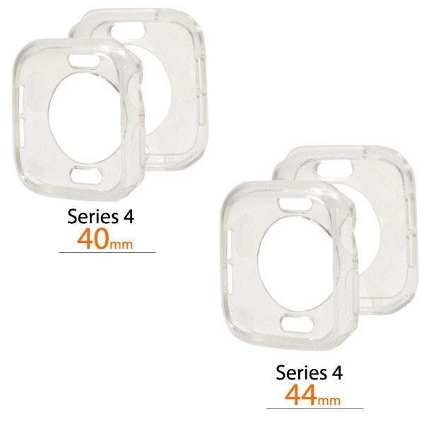 Apple Watch Series 1/2/3/4用 ソフトクリアケース 38mm/42mm 40mm/44mm アップルウォッチ カバー クリア 透明 耐衝撃 アップルウォッチ シリーズ4 |  | 04