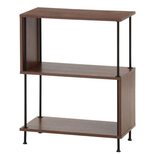 S型ディスプレイラック 3段 おしゃれ ラック オープンラック 収納家具 見せる収納 間仕切り 本棚 フリーラック 収納ボックス リビング収納 シェルフ 棚 |  | 03