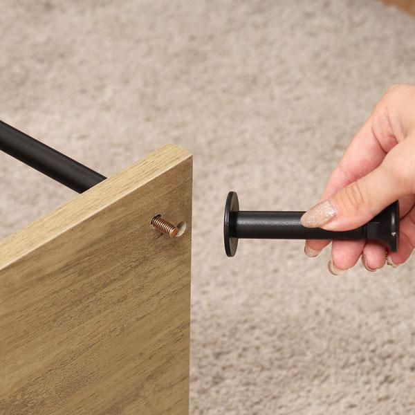 S型ディスプレイラック 3段 おしゃれ ラック オープンラック 収納家具 見せる収納 間仕切り 本棚 フリーラック 収納ボックス リビング収納 シェルフ 棚 |  | 03