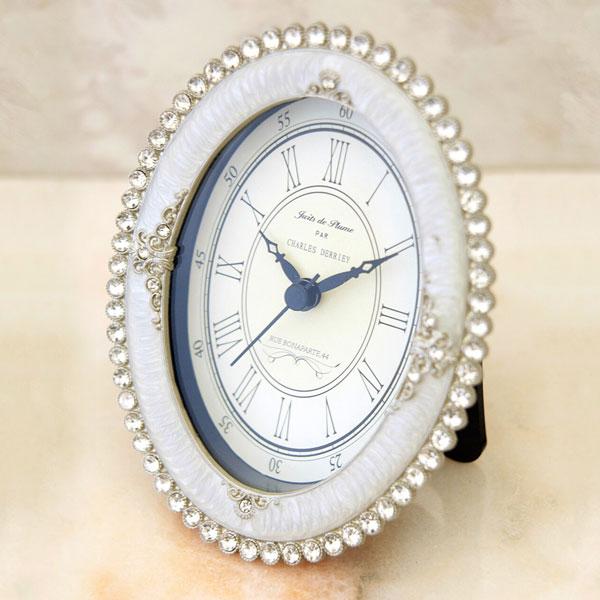 置時計 テーブルクロック Mariage マリアージュ 卓上時計 おしゃれ レトロ アンティーク 雑貨 プレゼント ギフト インテリア 時計 韓国雑貨 |  | 01