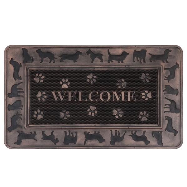 玄関マット 屋外 おしゃれ エントランスマット ウェルカムマット ドアマット ベランダ 北欧 ラバーマット フットプリント |  | 01