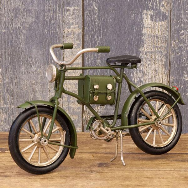 ブリキのおもちゃ Messenger Bicycle 自転車 置物 ヴィンテージ サイクル 乗り物 小物 レトロ アメリカン雑貨 オブジェ インテリア レトロ プレゼント |  | 01