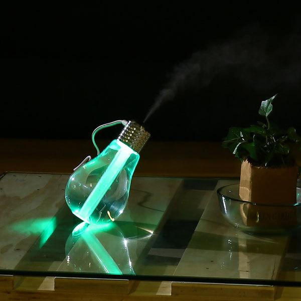 加湿器 卓上 加湿器 おしゃれ USB オフィス 超音波式 加湿器 小型 加湿器 ハイブリッド 大容量 加湿器 ウイルス 対策 感染 予防 アロマ 除菌 電球型加湿器 |  | 02