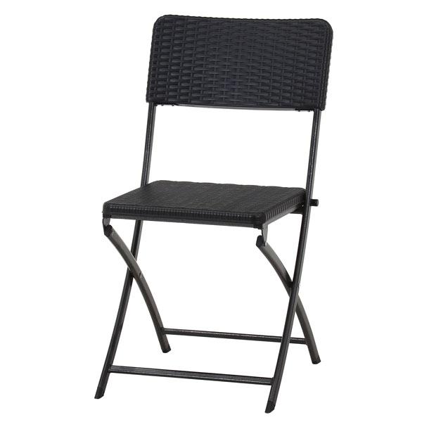 ガーデン テーブルチェアー 3点セット 折り畳み ガーデンテーブルセット ガーデンセット 折りたたみ ガーデンパラソル チェア ガーデン椅子 ブラック |  | 02