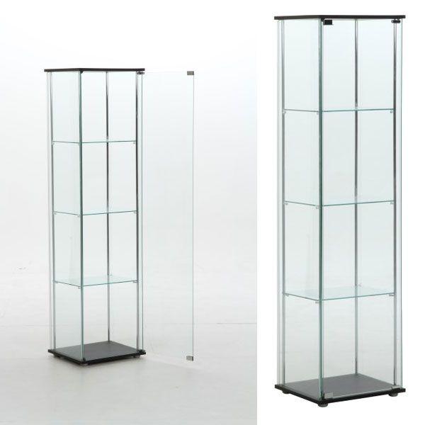 ガラスコレクションケース ディスプレイラック シェルフ 収納棚 フィギアケース ガラスケース ガラスショーケース |  | 02