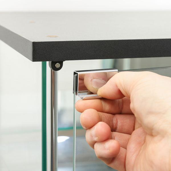 ガラスコレクションケース ディスプレイラック 卓上 ガラスコレクション ボックス ミニ 収納棚 コレクションボックス フィギアケース 飾棚 ガラスケース |  | 01