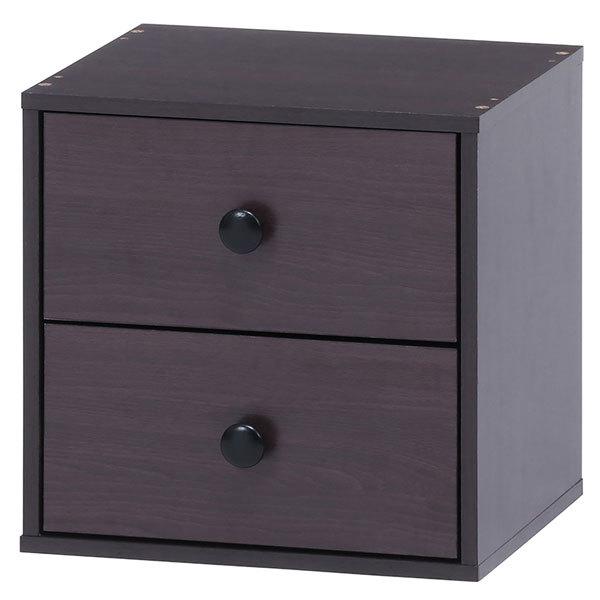 扉付ボックス ボックス収納 シェルフ ラック カラーボックス キューブボックス 2段 ユニットボックス 収納ボックス おしゃれ |  | 01