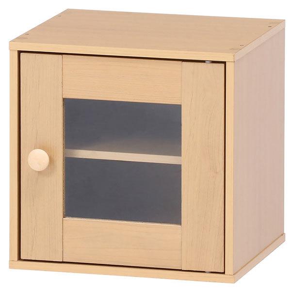 ガラス扉付 キューブボックス ボックス収納 シェルフ ラック カラーボックス 2段 ユニットボックス 収納ボックス おしゃれ 新生活 |  | 02