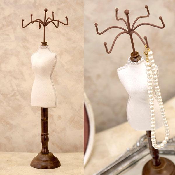 クラシカル トルソー プチトルソー ミニトルソー アクセサリーホルダー ジュエリーホルダー アクセサリー掛け ネックレス掛け  ディスプレイ |  | 04