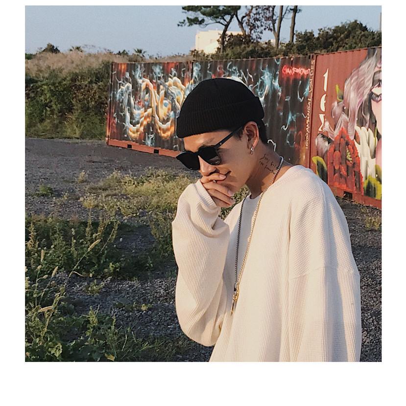 ニット帽 浅め 黒 ブラック メンズ 帽子 ストリート系 8 6 Hys 通販 Yahoo ショッピング