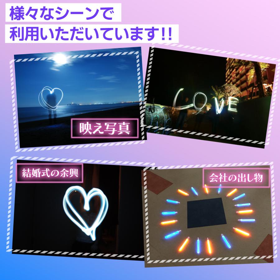 サイリウム 25本セット ペンライト コンサート ライト ライブ 光る