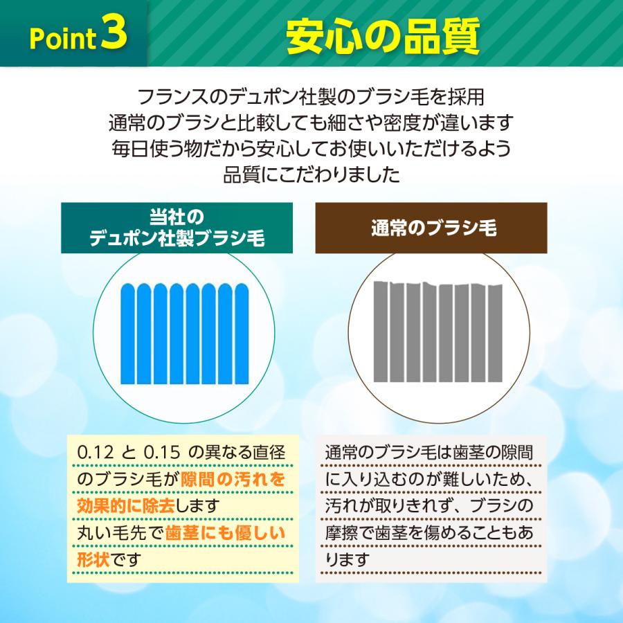 オーラルb 替えブラシ ブラウン 電動歯ブラシ oral b 互換 歯ブラシ  替え 8本セット｜hysweb｜07