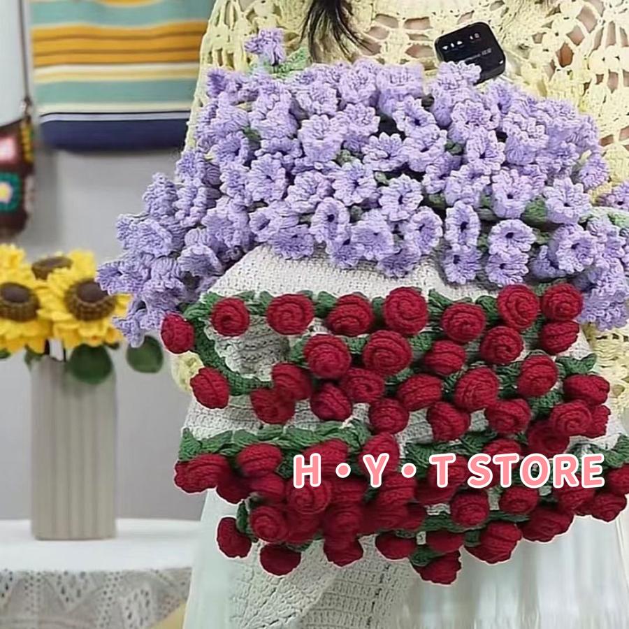 ブランケット 花束 毛布 母の日 ニットフラワー ブーケブランケット