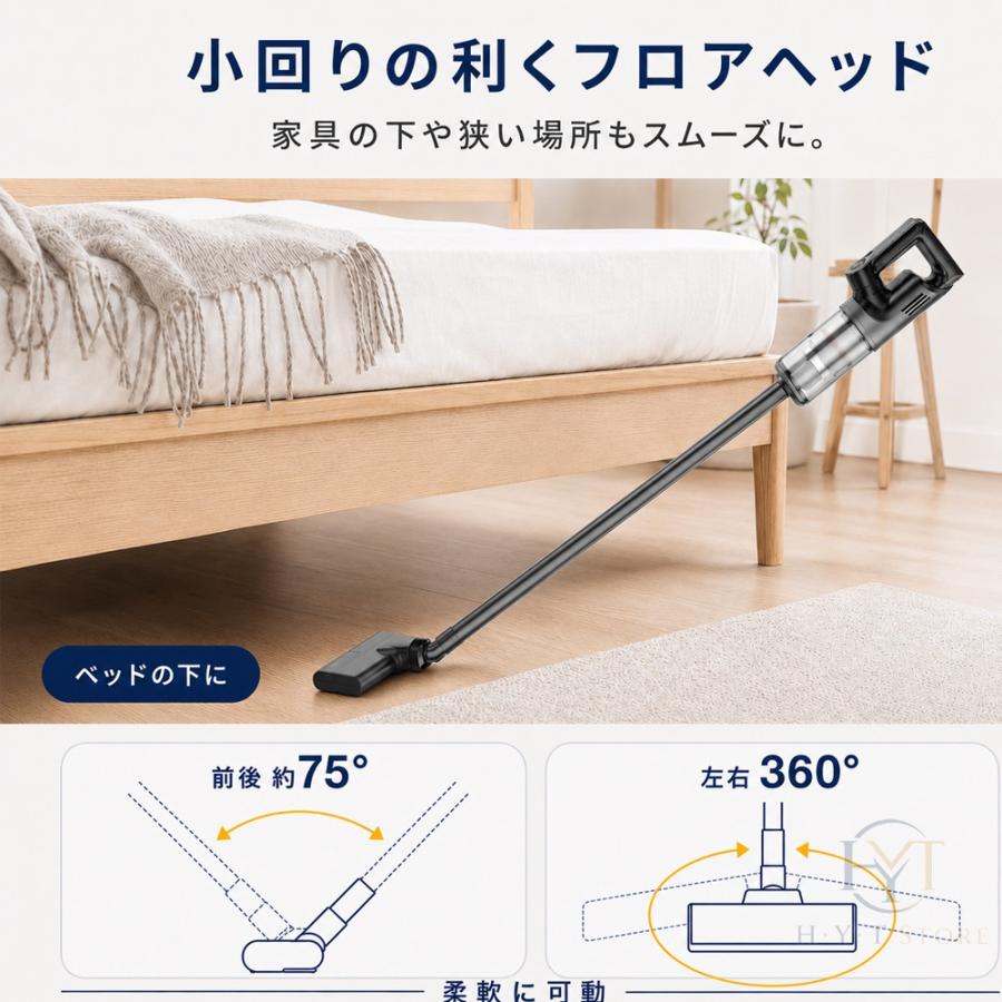 掃除機 充電式 コードレス スティッククリーナー ハンディクリーナー