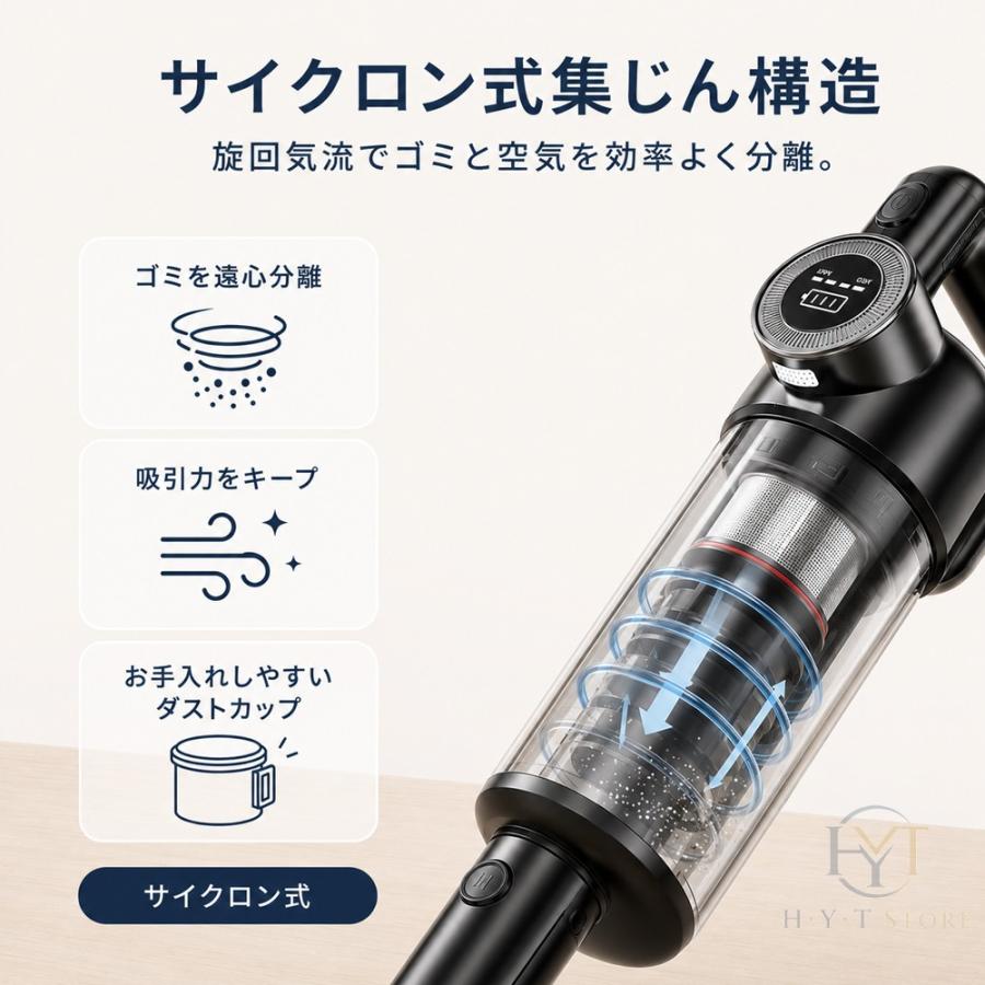 掃除機 充電式 コードレス スティッククリーナー ハンディクリーナー