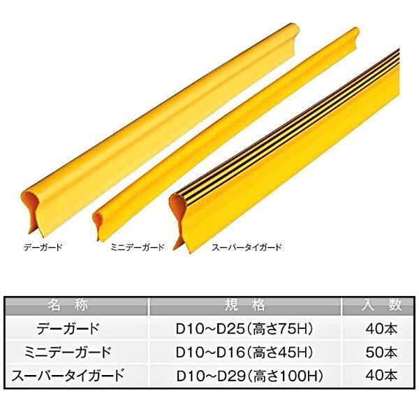 アラオ ミニデーガード D10~D16 高さ45H 50本 AR-0305 : 現場に アラオ ミニデーガード D10~D16 高さ45H 50本 AR-0305 : 現場に
