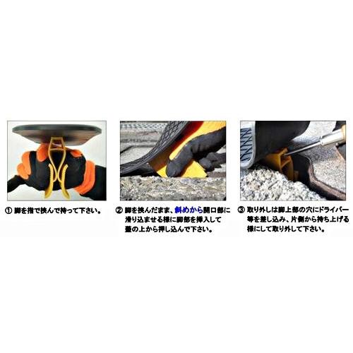 アークエース ホールキャップS 90mm×190mm 側溝ふた用カバー 10 アークエース ホールキャップS 90mm×190mm 側溝ふた用カバー 10