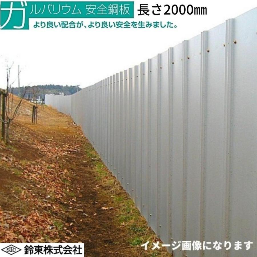 鈴東 ガルバリウム 安全鋼板 1.2mm×540mm×2000mm 4穴 仮囲い 鈴東 ガルバリウム 安全鋼板 1.2mm×540mm×2000mm 4穴 仮囲い
