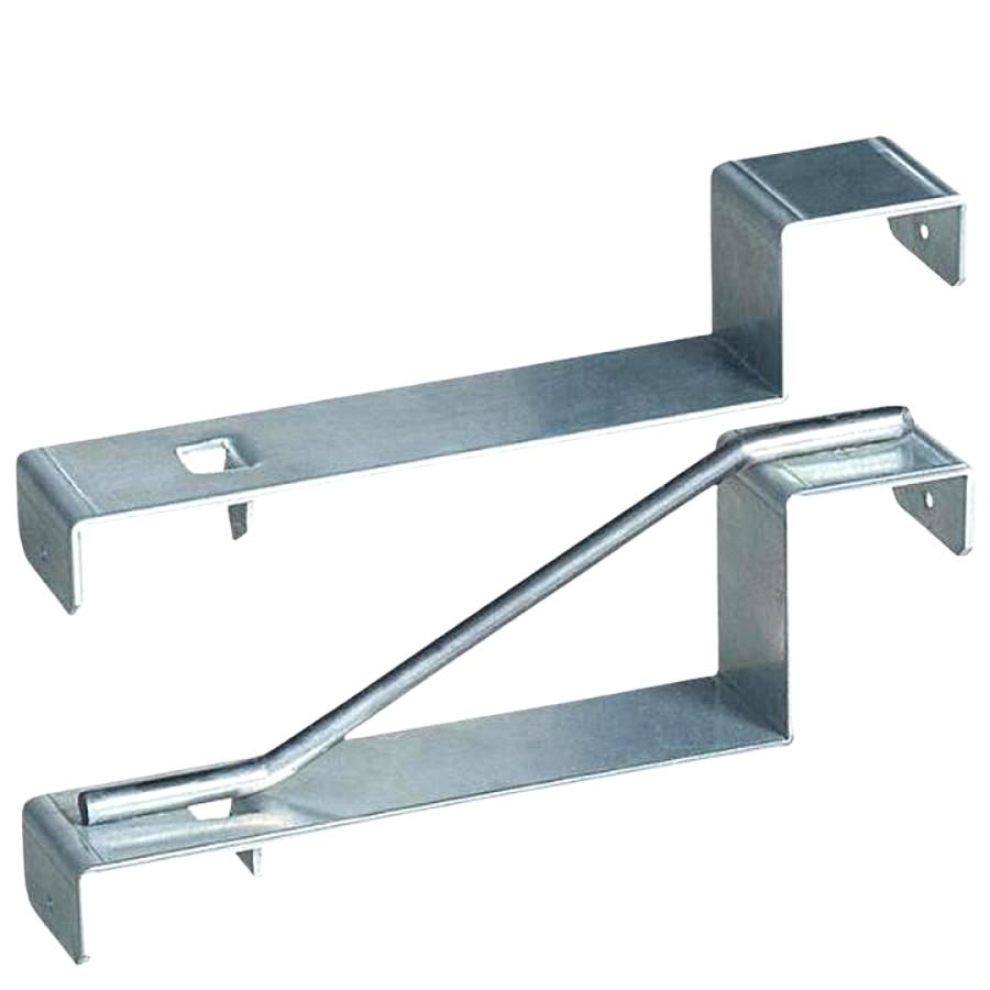 【受注生産】ふりーパねる 上部段違固定せパ パねる受巾50mm 基礎巾180mm 段差30mm 釘穴有 20入 50-180-30 鋼製型枠 受注生産】ふりーパねる 上部段違固定せパ パねる受巾50mm 基礎