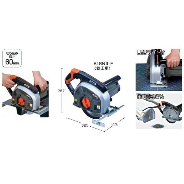 【新ダイワ】防塵カッターB18NLL-F（新品） 新ダイワ(やまびこ) 防塵カッター(鉄鋼用) B18N2-F ウエダ金物