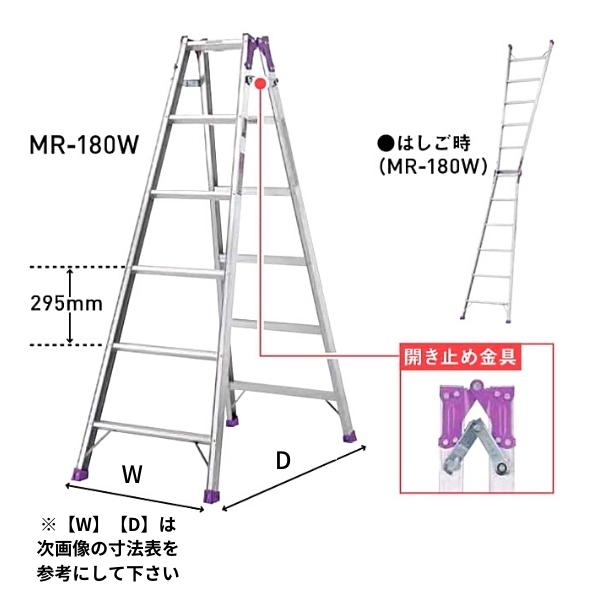 はしご兼用脚立 MR-90W 1台 業務用 アルインコ ALINCO :hyu3300000000066:現場にGO - 通販 - Yahoo!ショッピング はしご兼用脚立 MR-90W 1台 業務用 アルインコ ALINCO :hyu3300000000066:現場にGO - 通販 - Yahoo!ショッピング