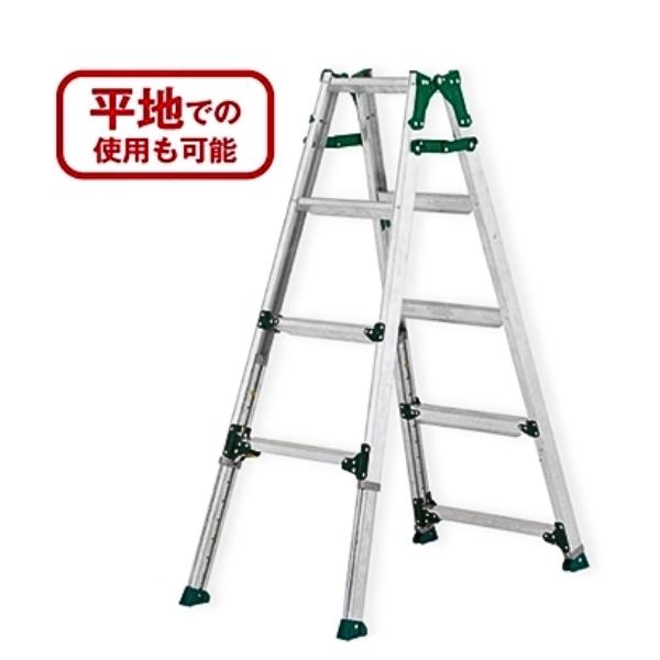 ALINCO アルインコ 伸縮脚付はしご兼用脚立(階段用) PRH1518FX 1 ALINCO アルインコ 伸縮脚付はしご兼用脚立(階段用) PRH1518FX 1