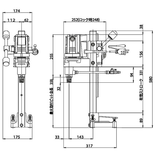 エクセン ダイヤモンド・ドリル M27ネジタイプ ECD120 EXEN エクセン ダイヤモンド・ドリル M27ネジタイプ ECD120 EXEN
