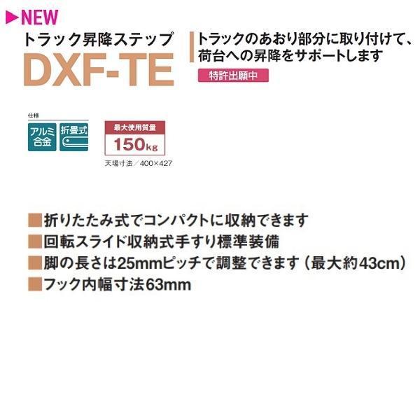 ピカ トラック昇降ステップ DXF-14TEA 手すり付き｜hyugaya-shop｜02