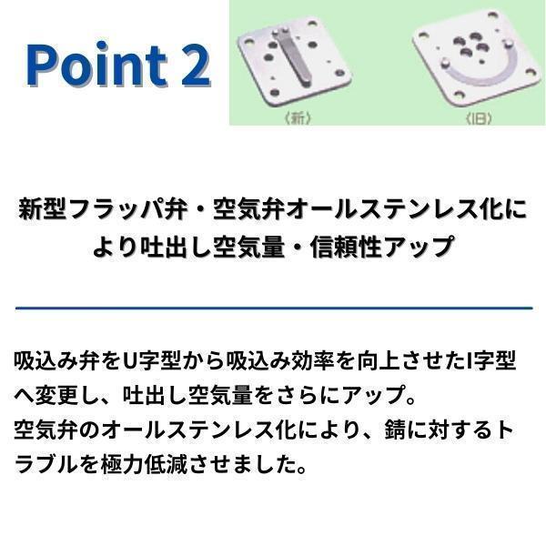 日立産機 圧力開閉器式 オイルフリーベビコン 無給油式 11OP-8.5GP5/6 G2シリーズ コンプレッサー｜hyugaya-shop｜08