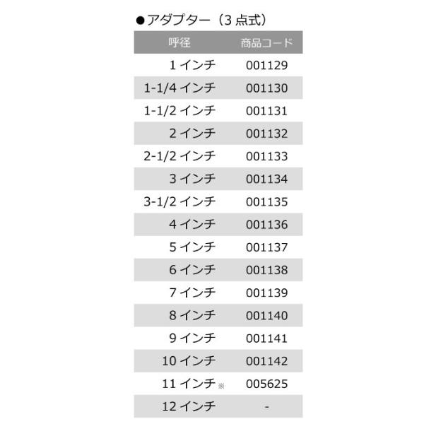 シブヤ SSSビット用アダプターのみ 7インチ Aロット 湿式3点式 シブヤ SSSビット用アダプターのみ 7インチ Aロット 湿式3点式