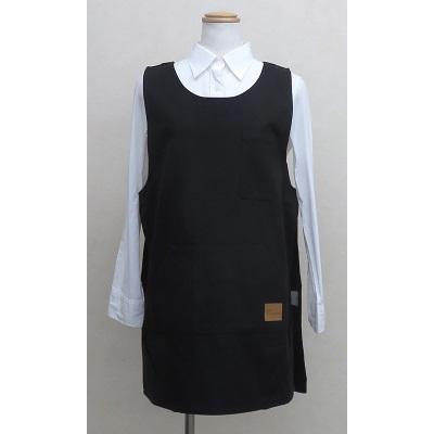 atelier*momo&momo AP43757-42 タブリエ型ワークエプロン 鍋つかみ付き