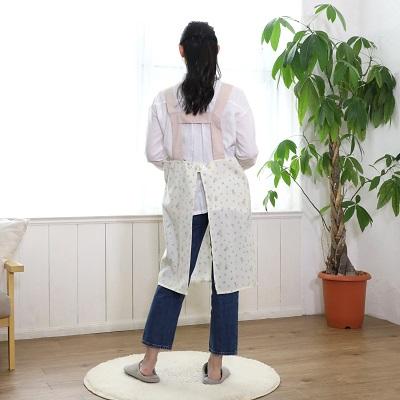 atelier*momo&momo フラワープリント H型 エプロン AP43799-42