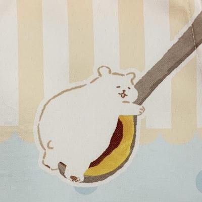 クマとプリンエプロン DK44104-61 お菓子などうぶつ工房 古川紙工