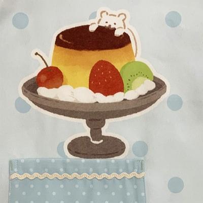 クマとプリンエプロン DK44104-61 お菓子などうぶつ工房 古川紙工