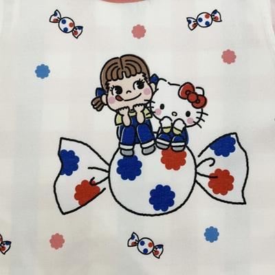 Peko×ハローキティなかよしデザインエプロン PKA44112-52 ペコちゃん