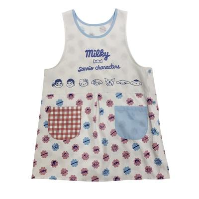 Peko & Poko×サンリオキャラクターズミルキーフラワーエプロン