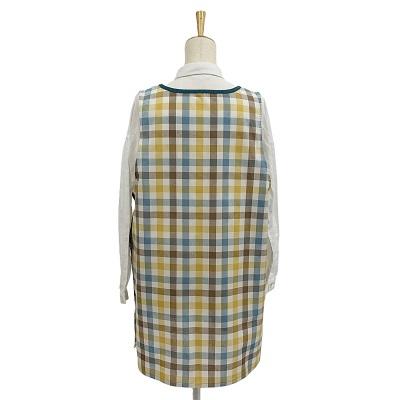 はやおきおばけ チェックエプロン QA44121-52 絵本 せなけいこ ギフト