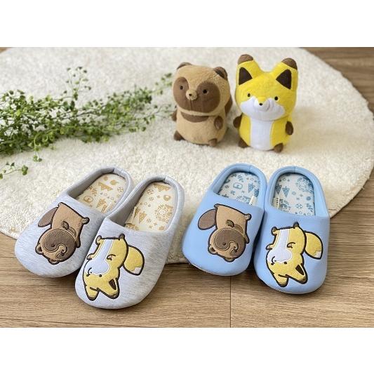 タヌキとキツネ ルームシューズ スリッパ キャラクター 新入荷 新商品 プレゼント 人気 Ts 21 Ts 21 飛馬日本 通販 Yahoo ショッピング