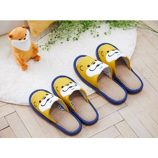 可愛い嘘のカワウソ スリッパ ルームシューズ キャラクター Enufkjd0et キャラクターグッズ Tdsc Sn