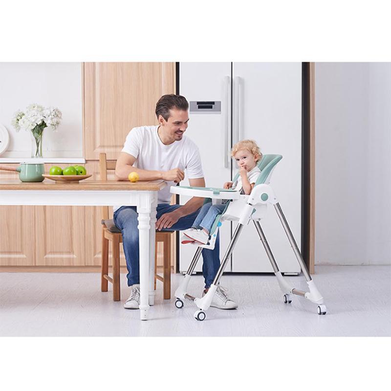 【高級改良版】ベビーチェア 折りたたみ 高さ調整 赤ちゃん用 1年保証 2way ハイチェア ローチェア テーブル付 離乳食 子供 キッズチェア お食事椅子 脱出防止