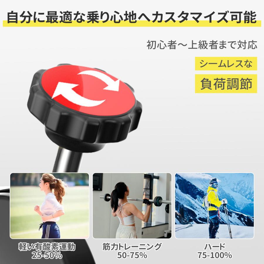 エアロバイク スピンバイク フィットネスバイク 静音 家庭用 おすすめ