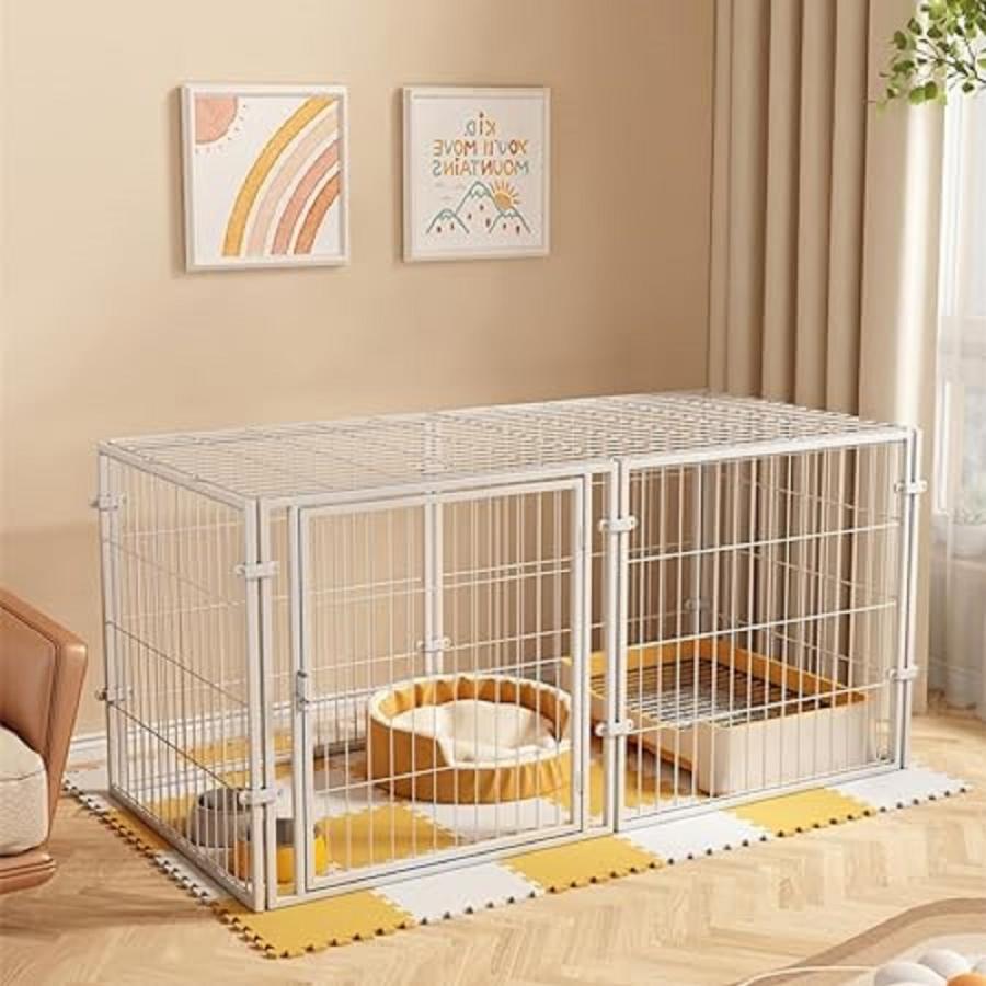 hzdmj ペットサークル ペット用サークル ドア付 ドッグサークル