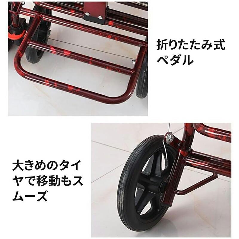 hzdmj シルバーカー 軽量 折りたたみ 折り畳み コンパクト おしゃれ